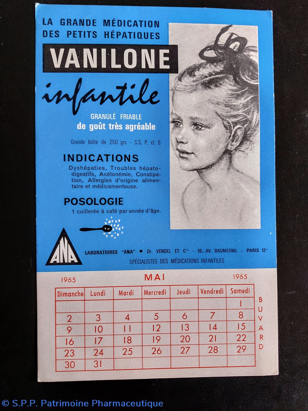 science pharmacie vanilone infantile en granules buvard