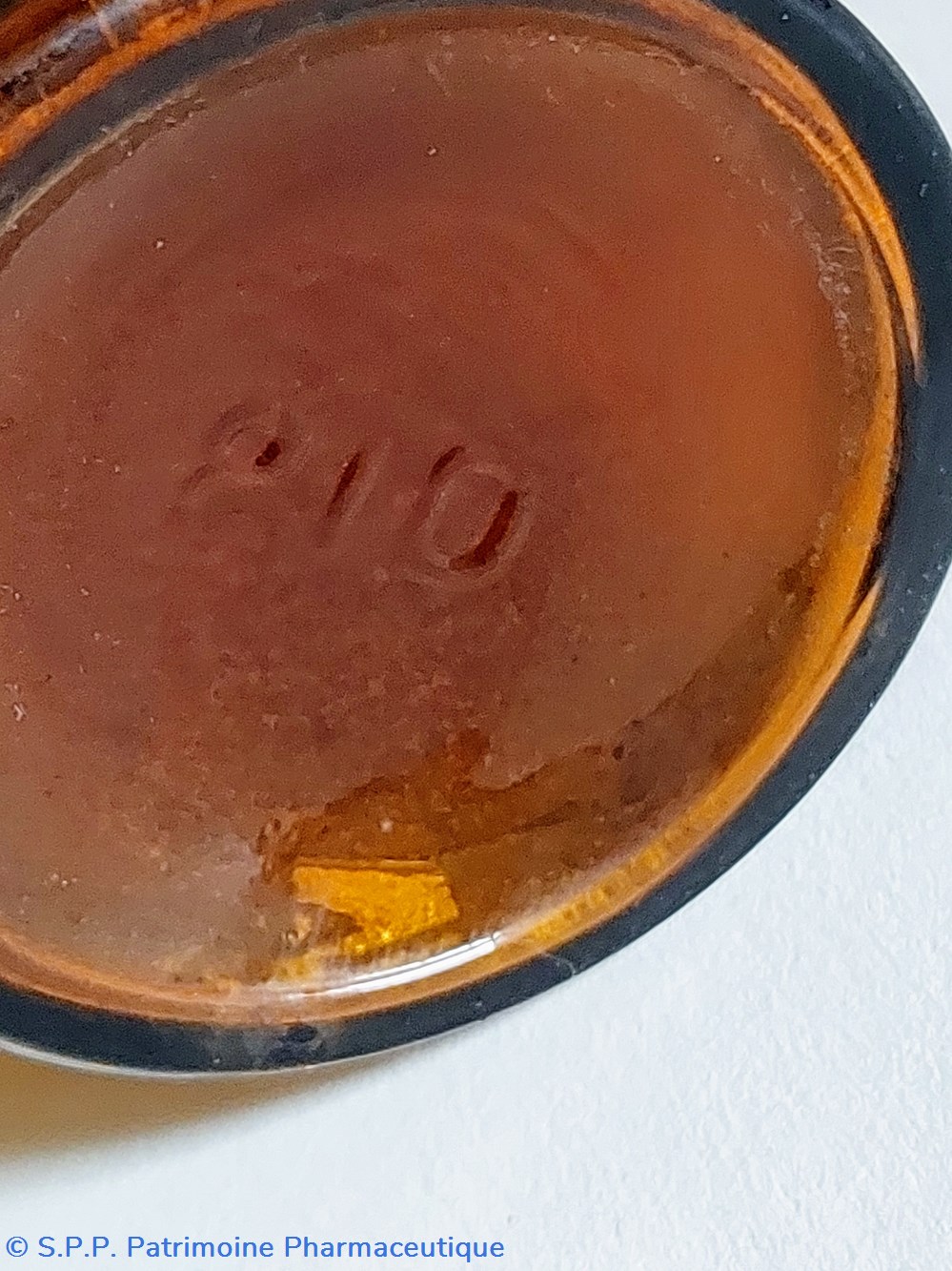 science pharmacie bouteille en verre ambre hauteur 14 cm