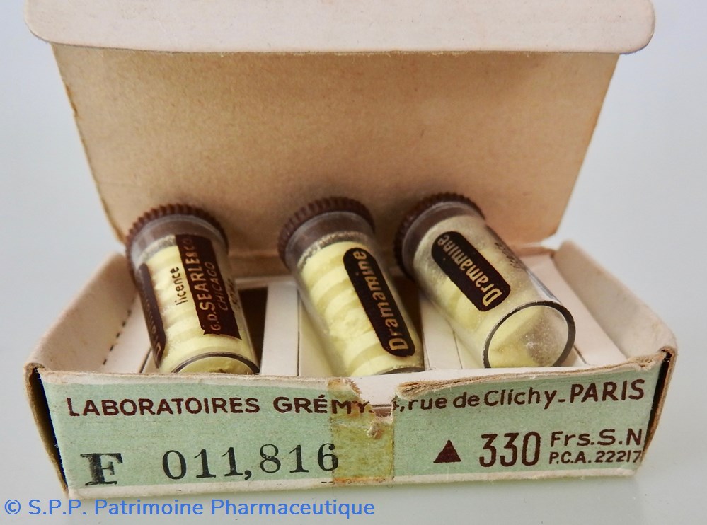 science pharmacie dramamine