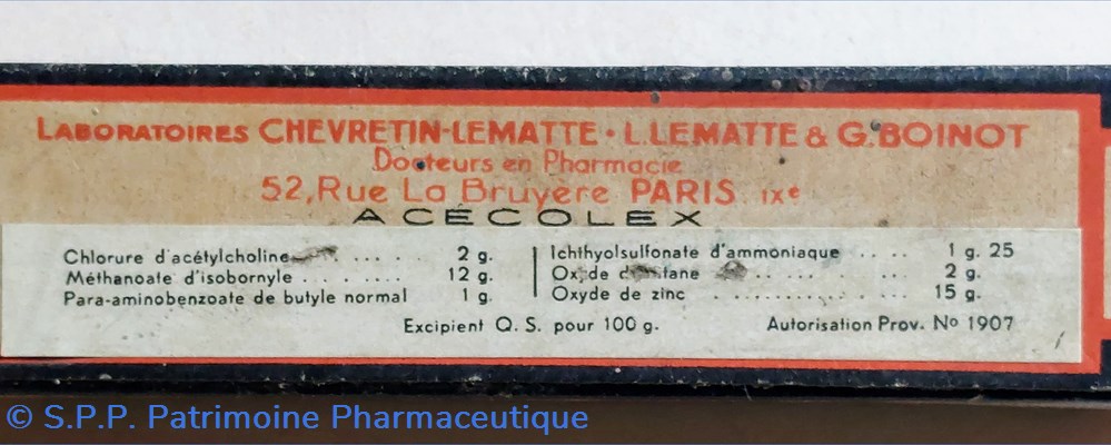 science pharmacie acecolez tube de pate trophique