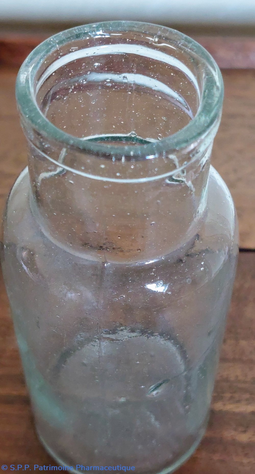science pharmacie 11 flacon cylindrique en verre transparent