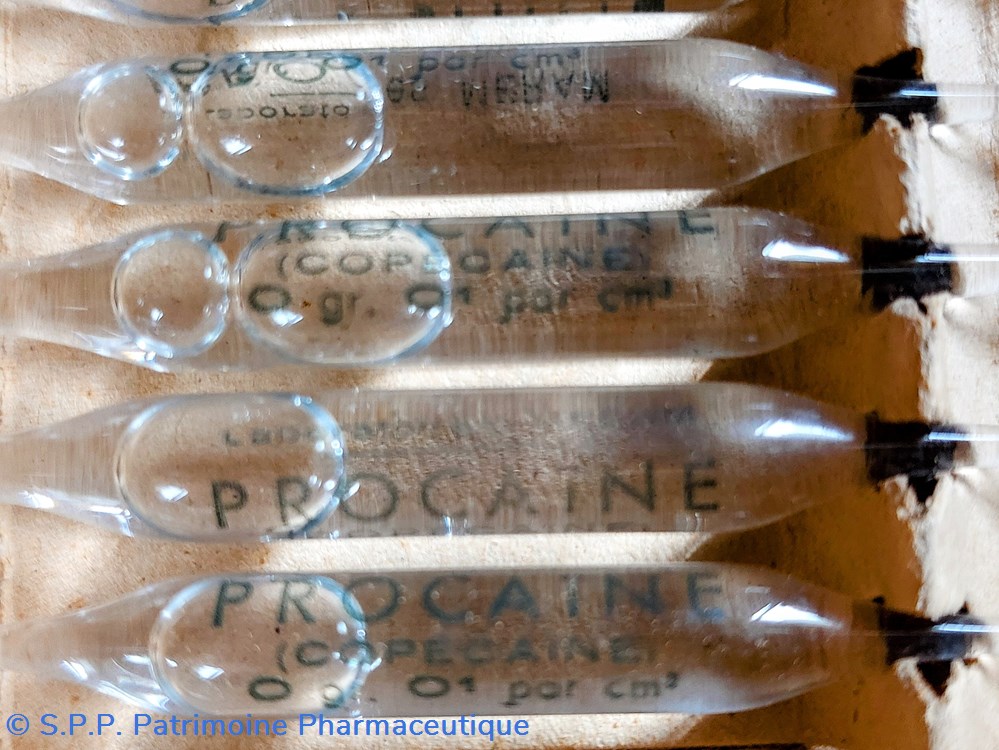 science pharmacie procaine copecaine ampoules meram