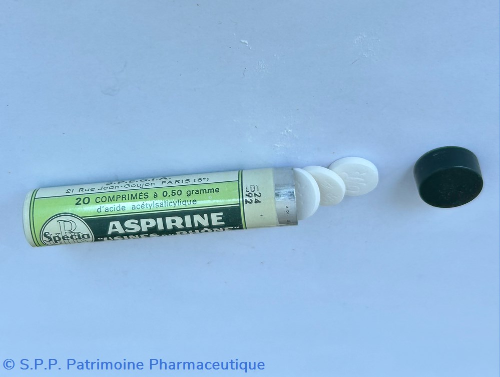science pharmacie aspirine usines du rhone 20 comprimes a 0 50 gramme