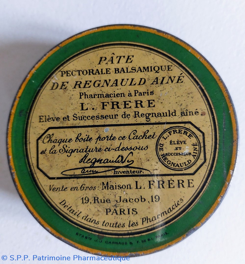 science pate pectorale balsamique de regnauld aine