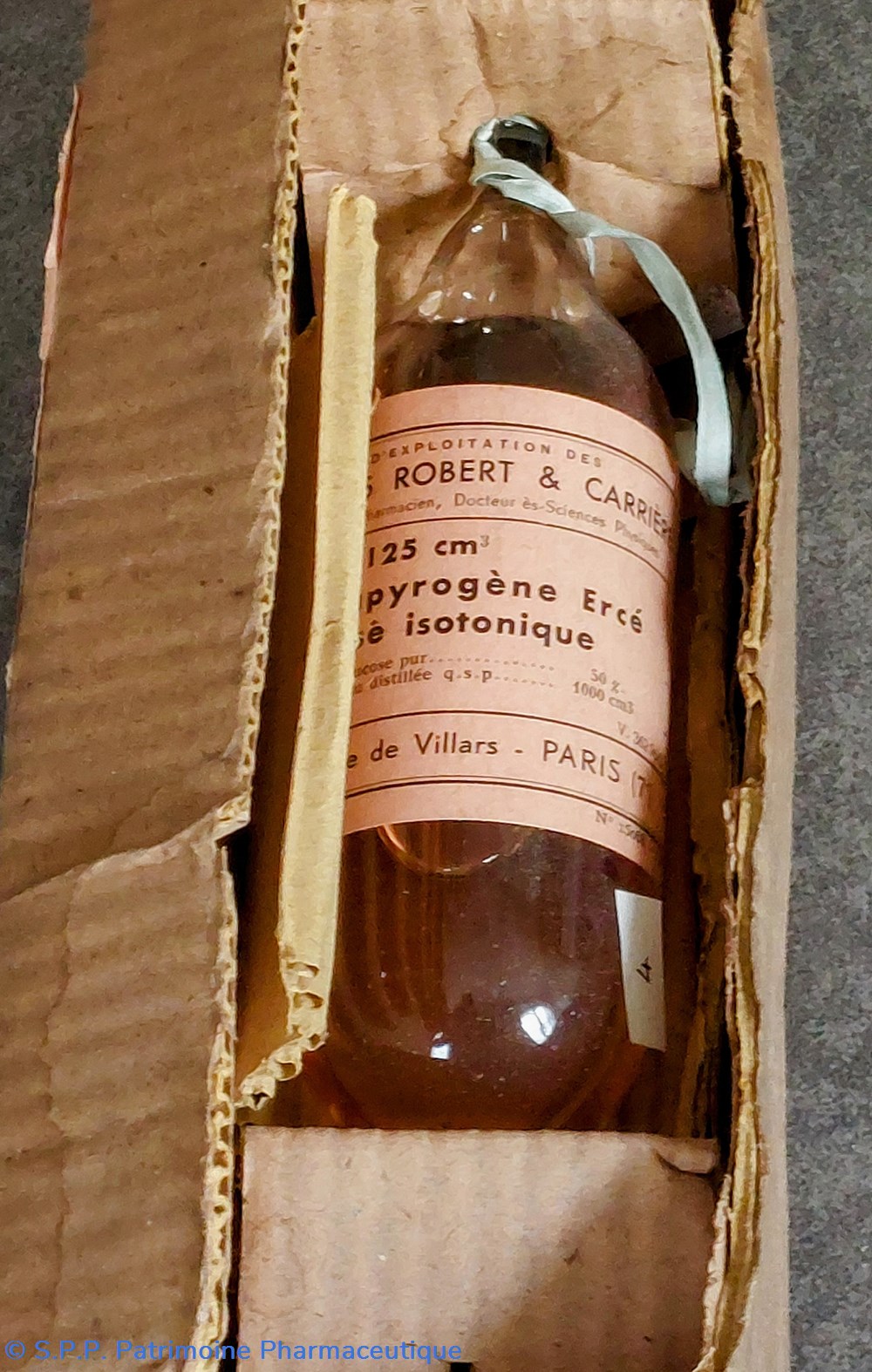 SOLUTÉ APYROGÈNE Ercé Glucosé isotonique 125 cm3 4 science pharmacie solute apyrogene erce glucose isotonique 125 cm3
