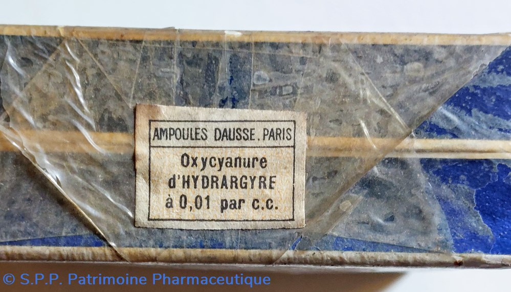 science pharmacie oxycyanure hydrargyre 12 ampoules dausse