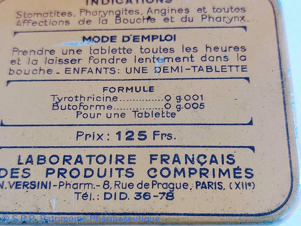 science tyrothricine lafran tablettes