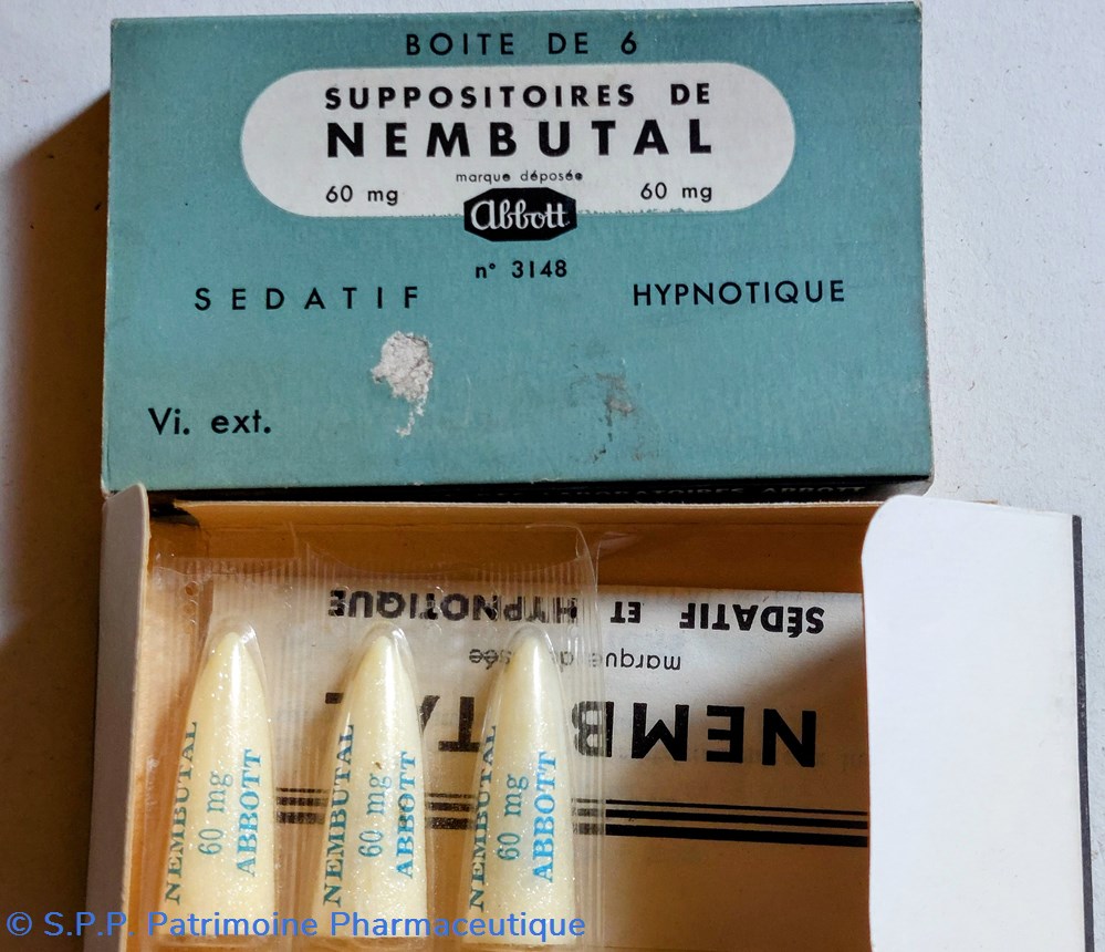 NEMBUTAL 6 suppositoires Abbott 5 science pharmacie nembutal 6 suppositoires abbott