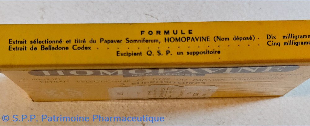 HOMOPAVINE ( 5 suppositoires) 7 science pharmacie homopavine 5 suppositoires