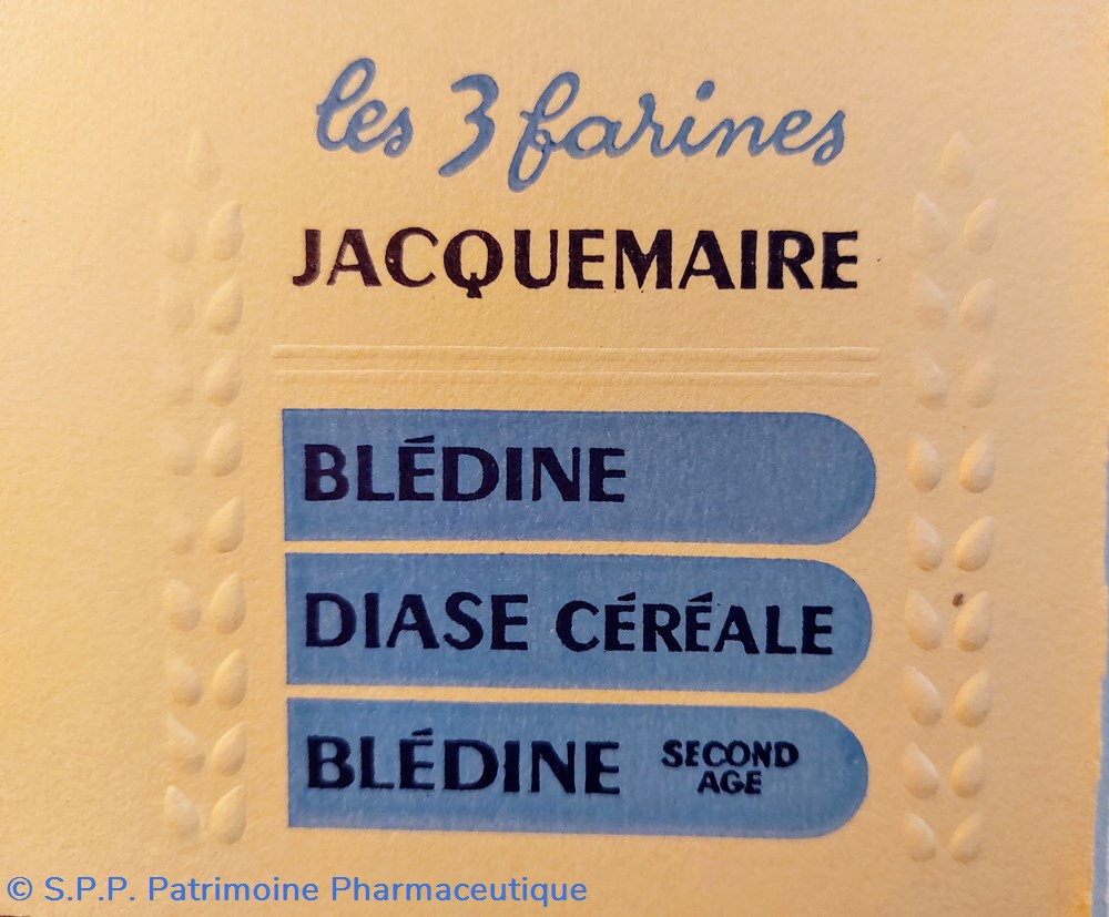 FARINES JACQUEMAIRE 4 science pharmacie farines jacquemaire