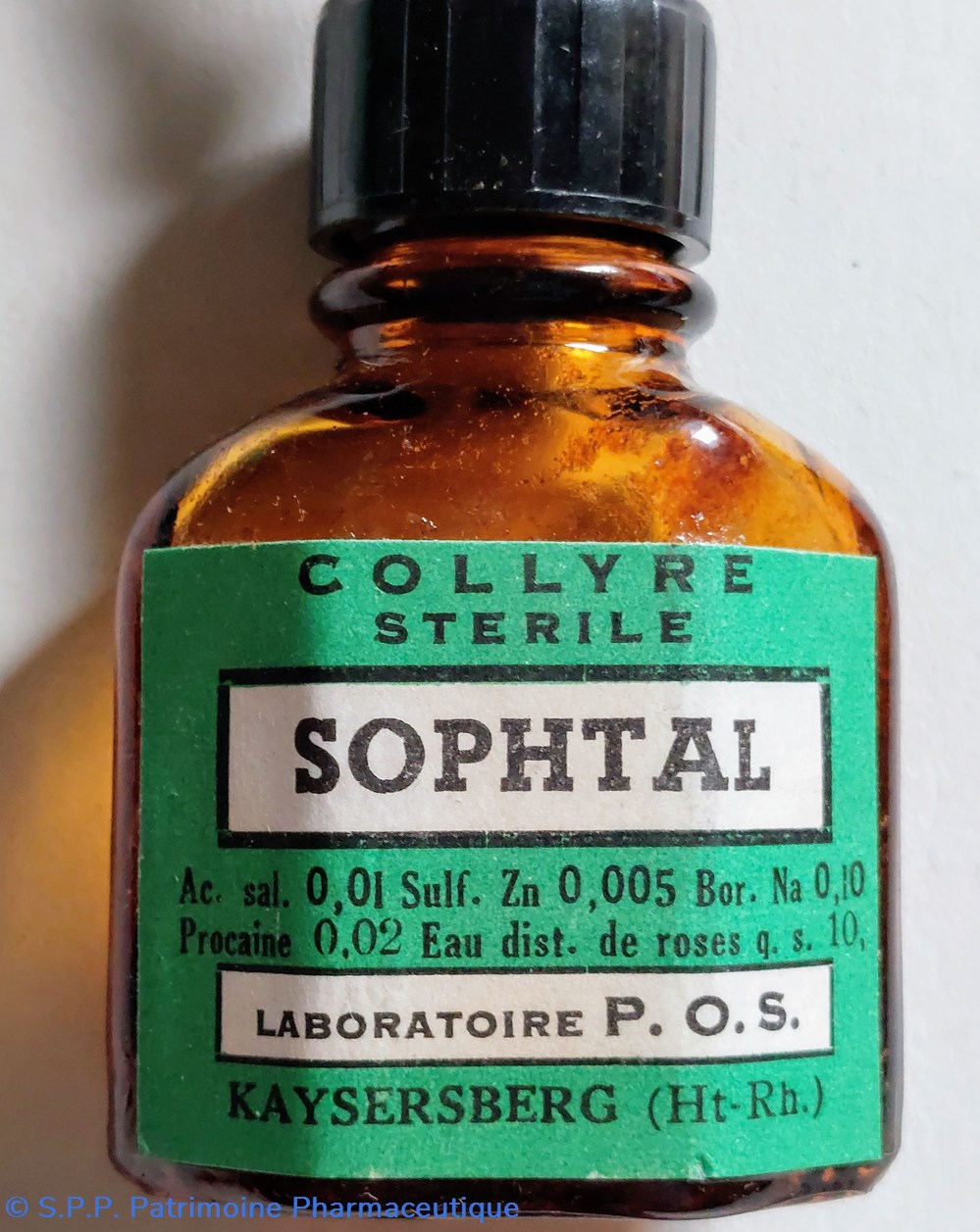 science pharmacie collyre sterile sophtal p o s flacon