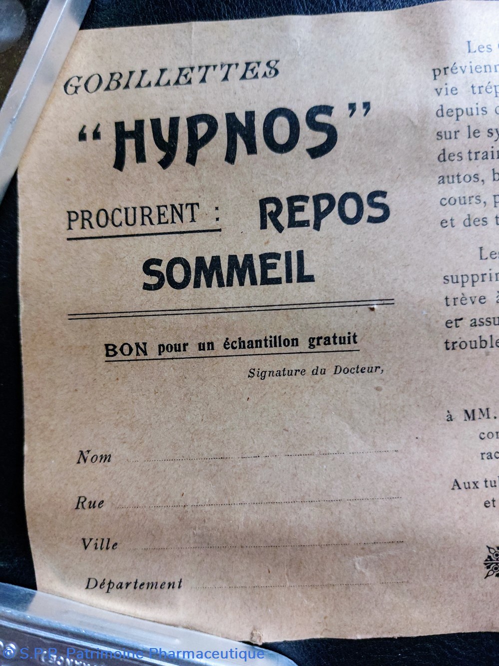 GOBILLETTES HYPNOS 7 science gobillettes hypnos