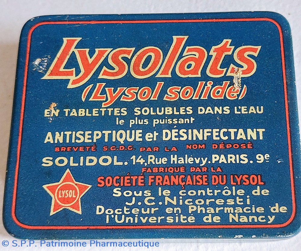 science lysolats lysol solide tablettes