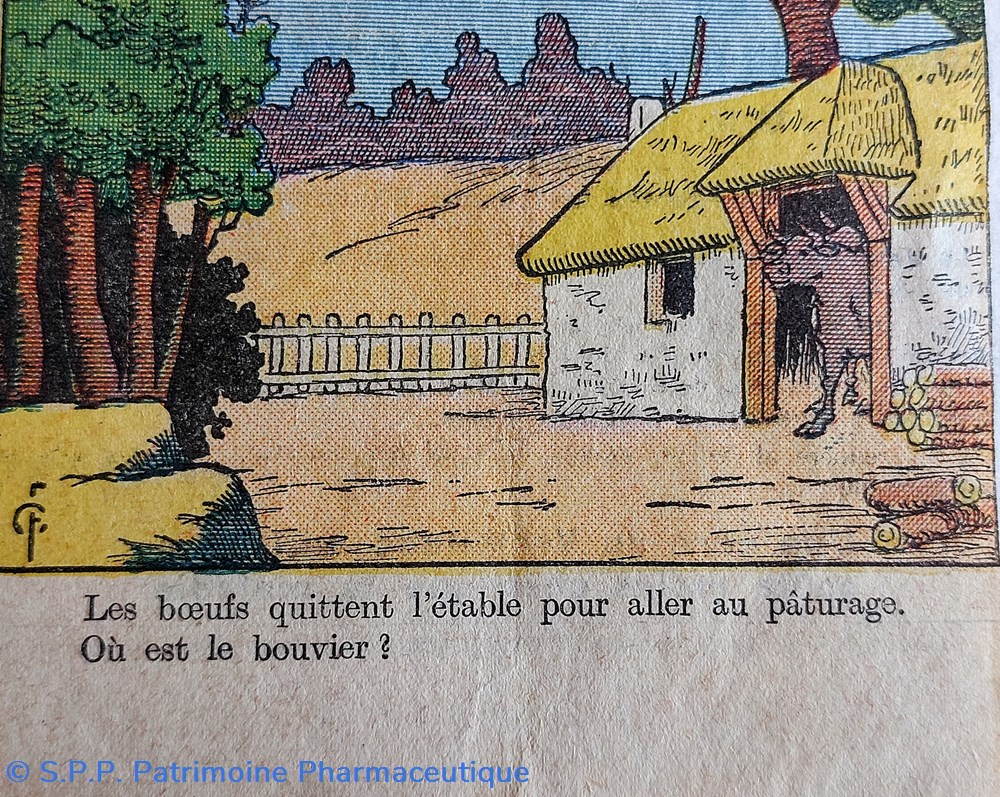 documents anciens vermifuge lune