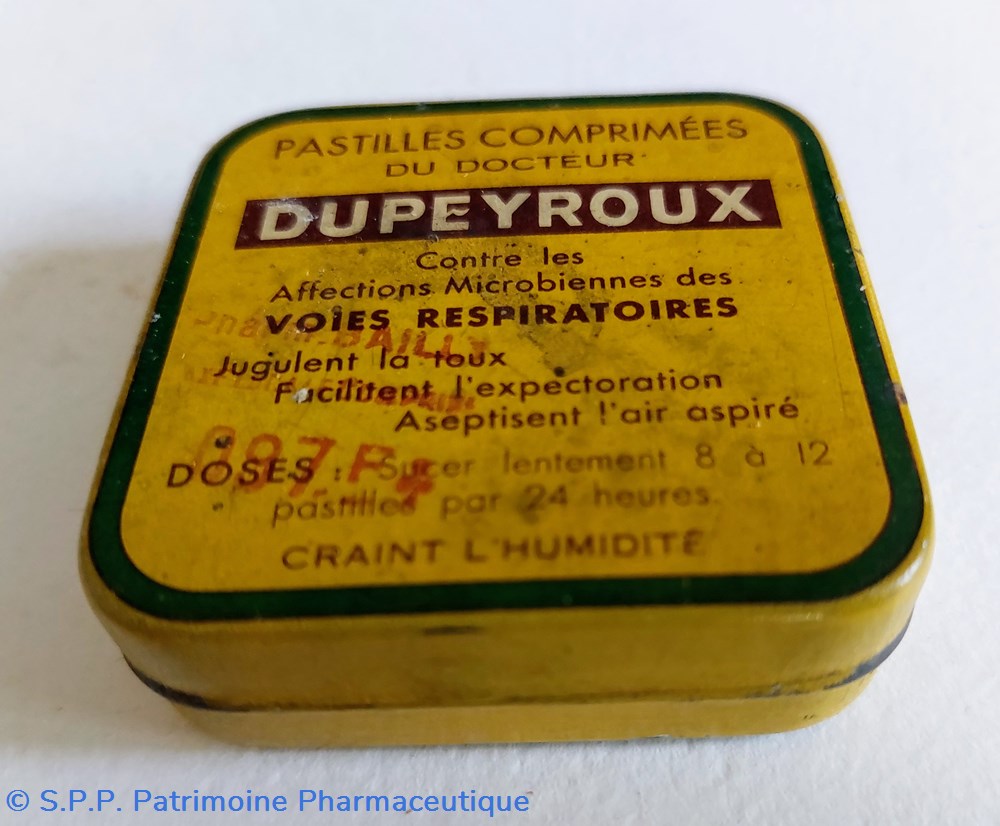 DUPEYROUX (Pastilles comprimées) science dupeyroux pastilles comprimees