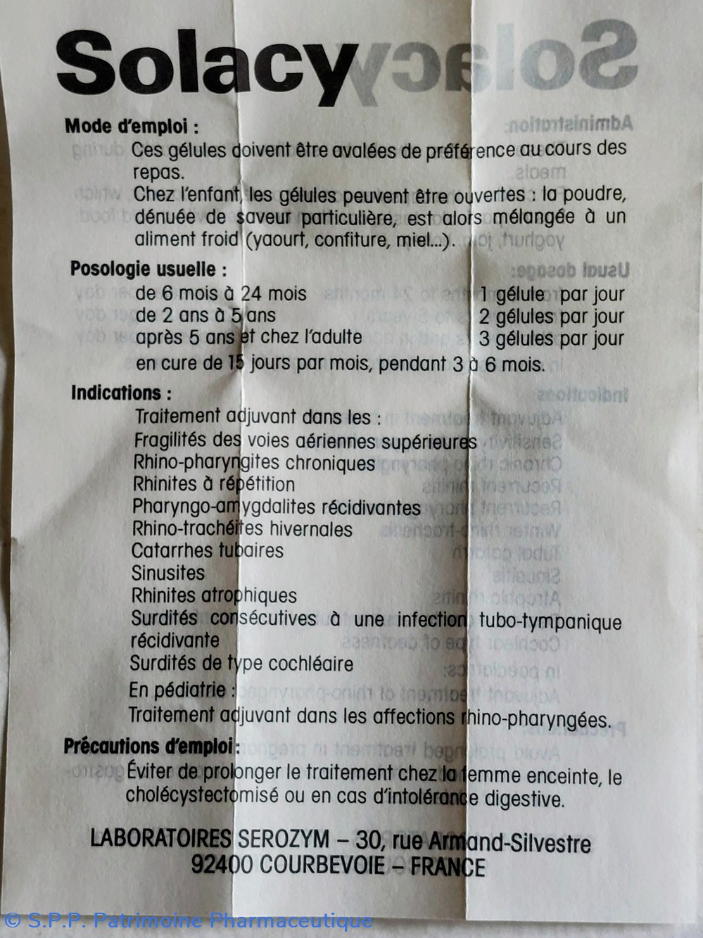 SOLACY 45 Gélules blanches 5 science solacy 45 gelules blanches