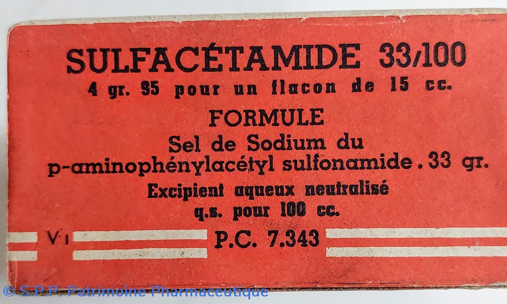 science pharmacie collyre sterilise sulfacetamide 33 100