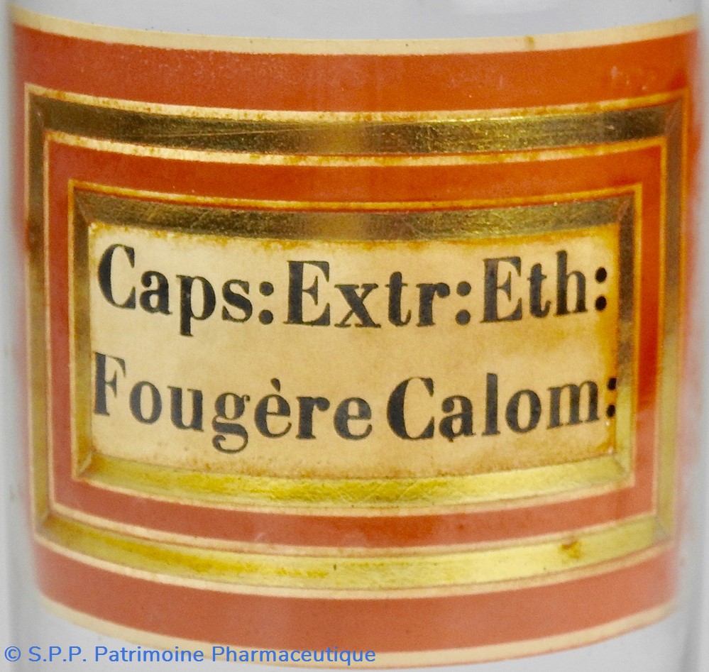 Flacon en verre petit modèle Pharmacie RAVASSE 2 science flacon en verre petit modele pharmacie ravasse