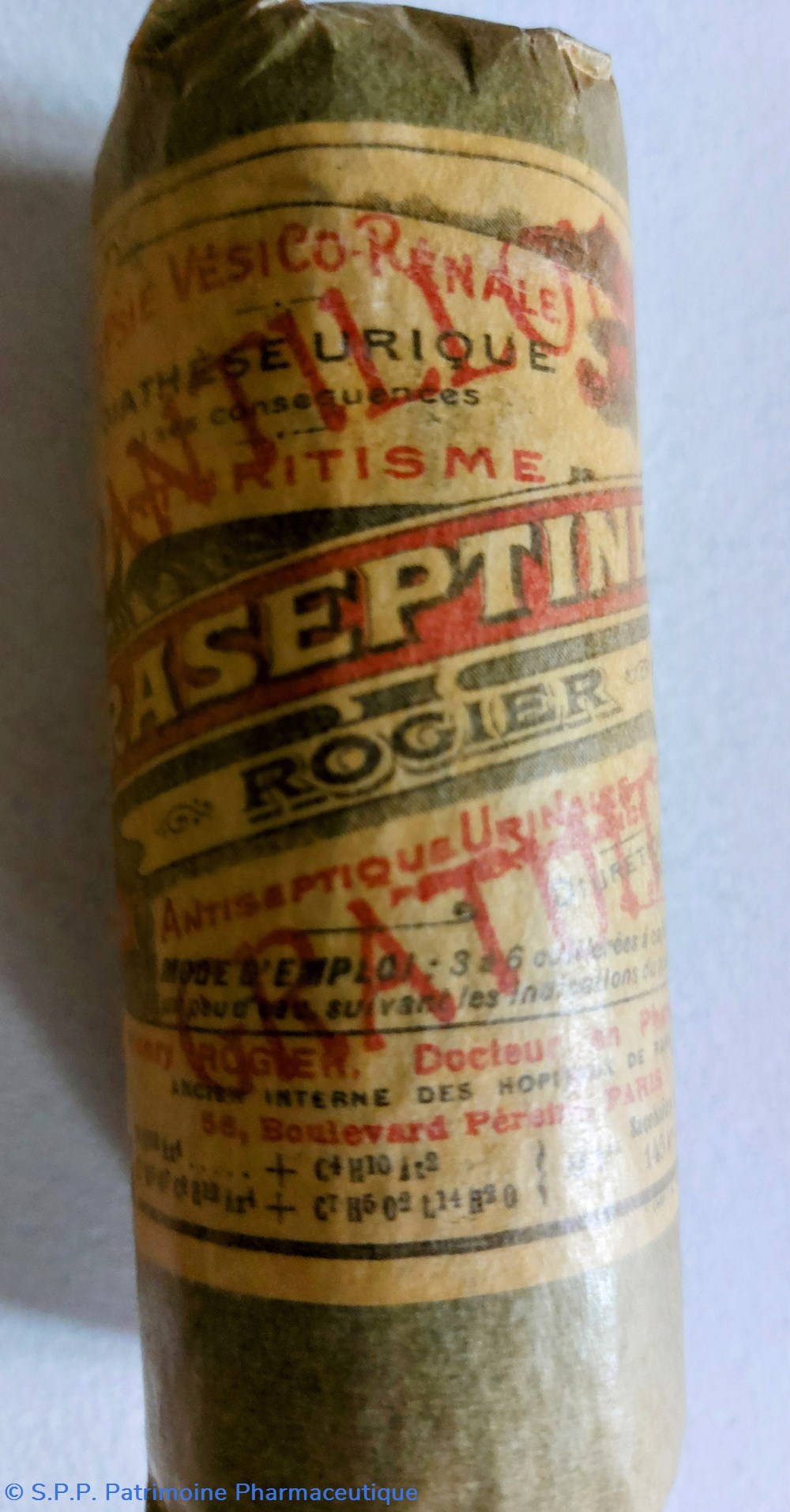 science uraseptine antiseptique urinaire