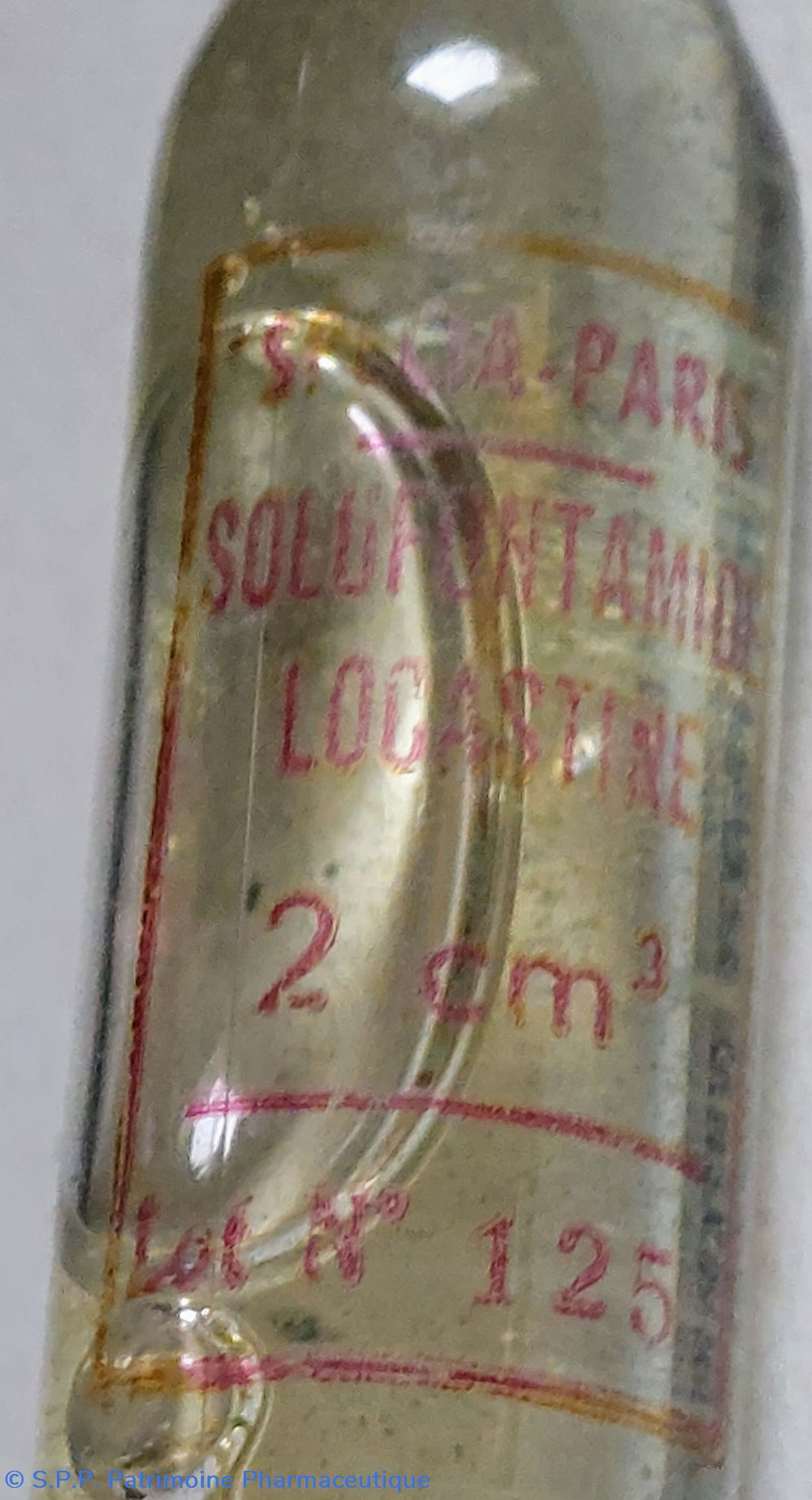 SOLUFONTAMIDE- LOCASTINE Ampoules 7 science pharmacie solufontamide locastine ampoules