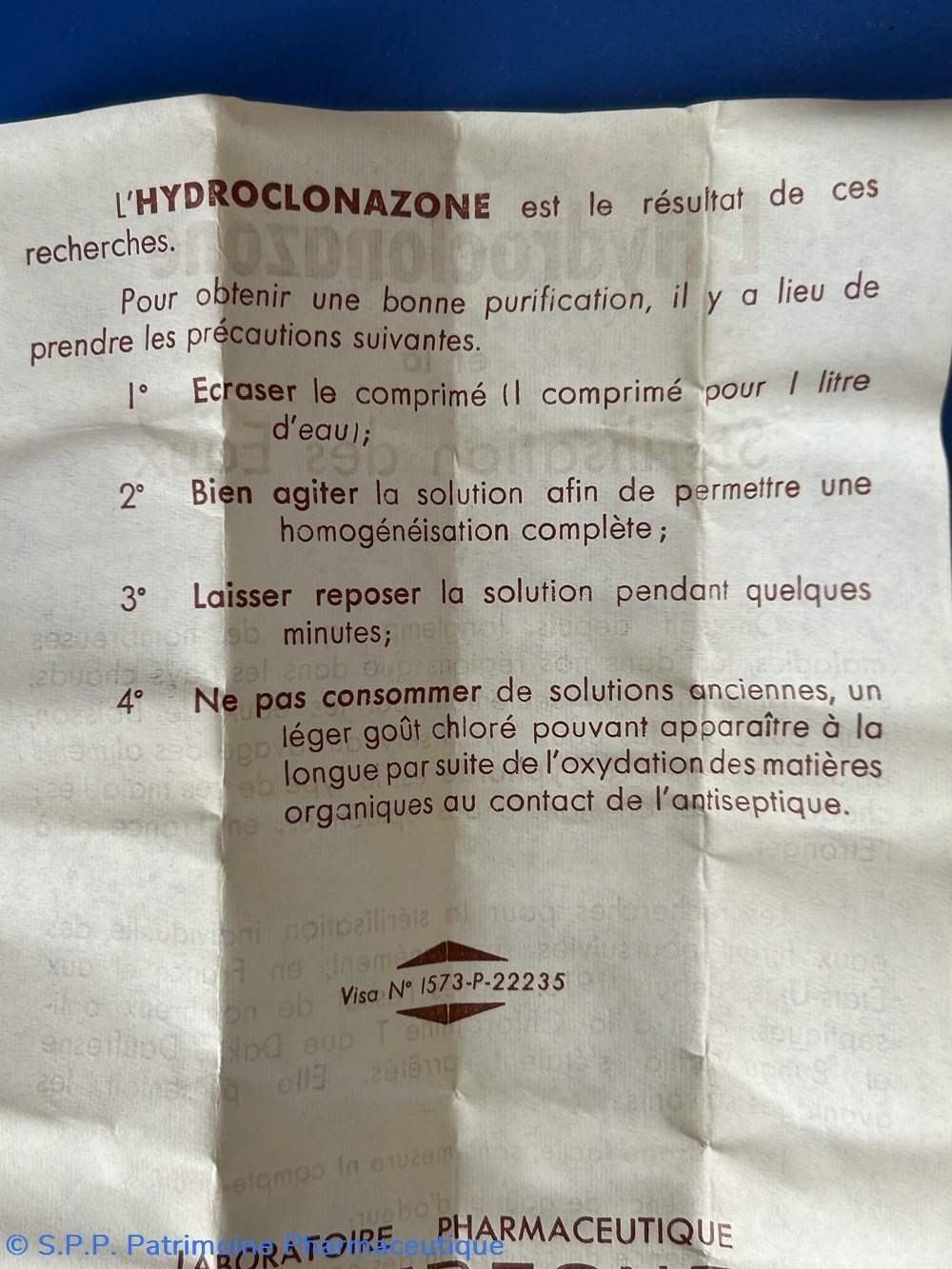 science pharmacie hydro clonazone