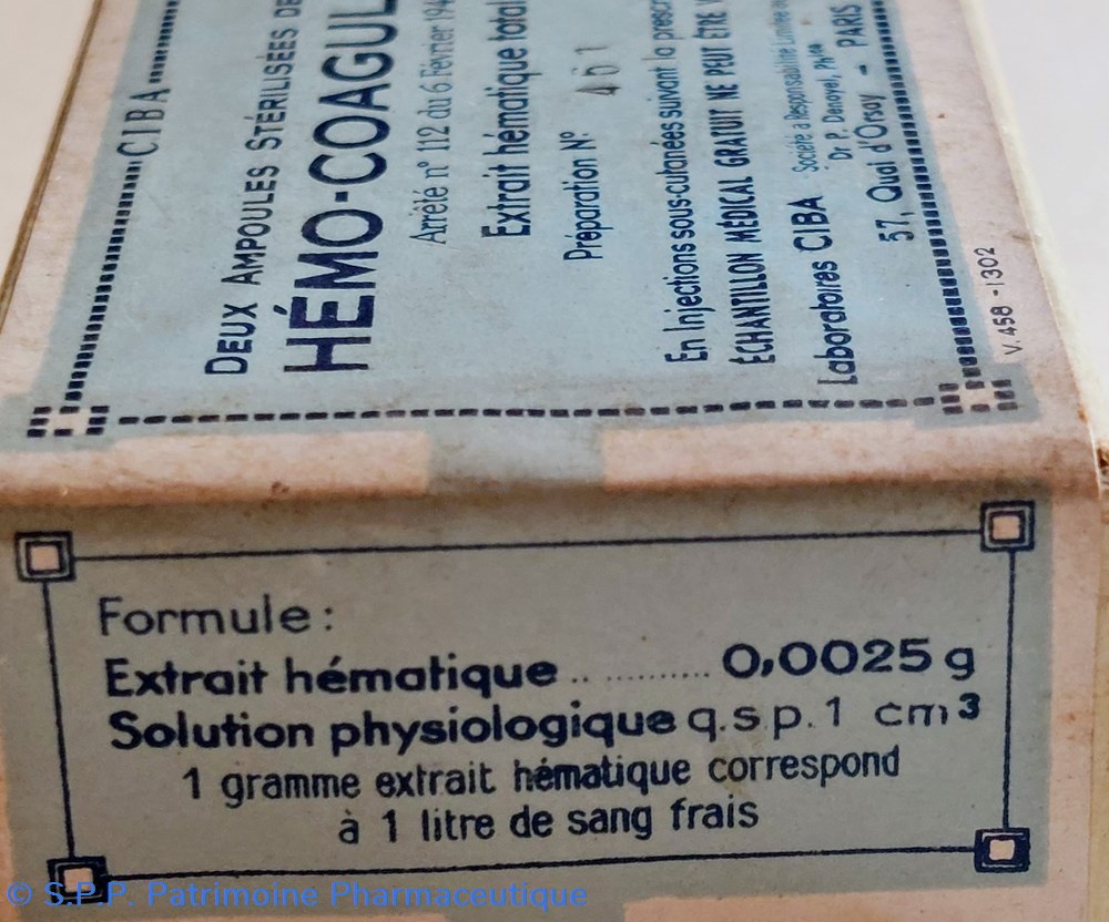 science pharmacie hemo coagulene 2 ampoules de 5 cm3