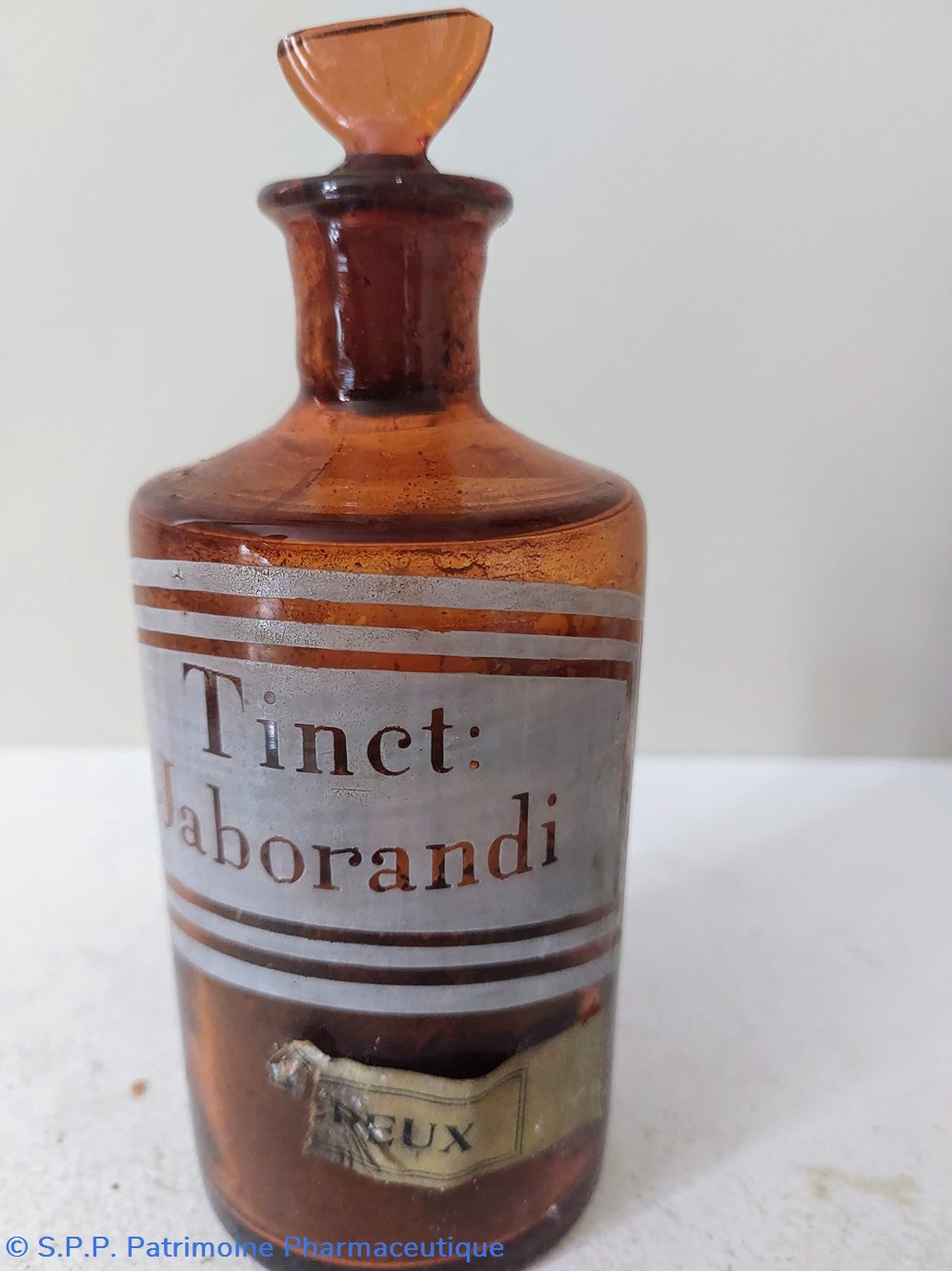 science pharmacie flacon 14 5 en verre ambre tinct jaborandi