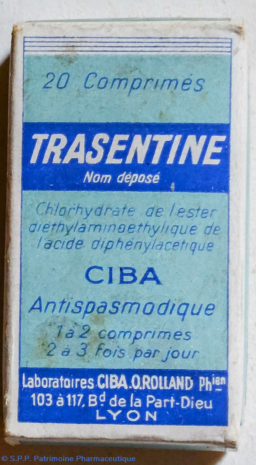 science pharmacie trasentine 20 comprimes ciba