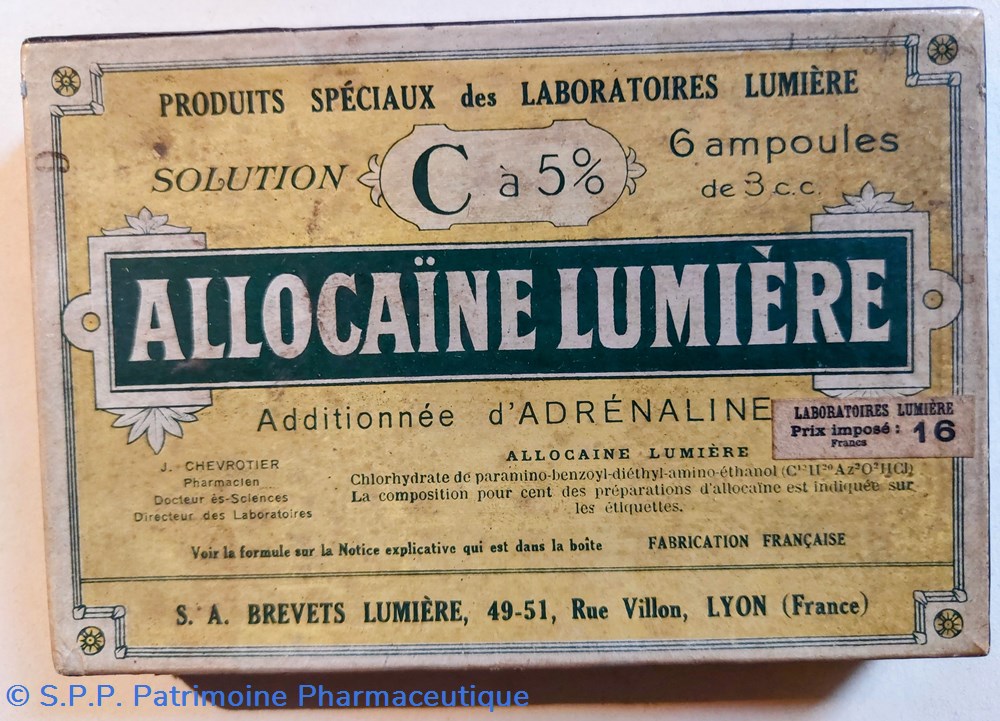 science pharmacie allocaine lumiere 6 ampoules de 3 cc