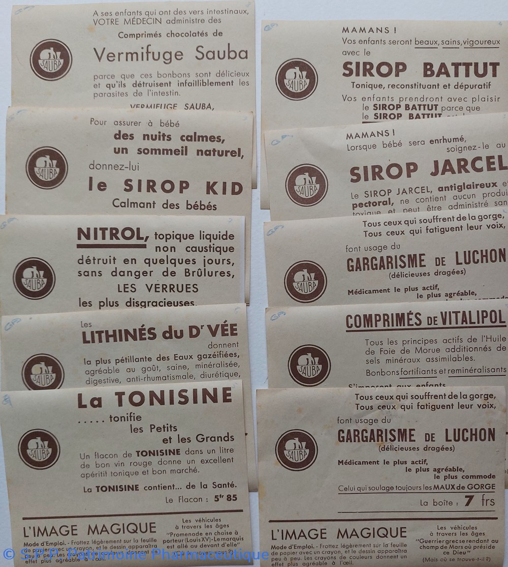 objets publicitaires l image magique laboratoires sauba