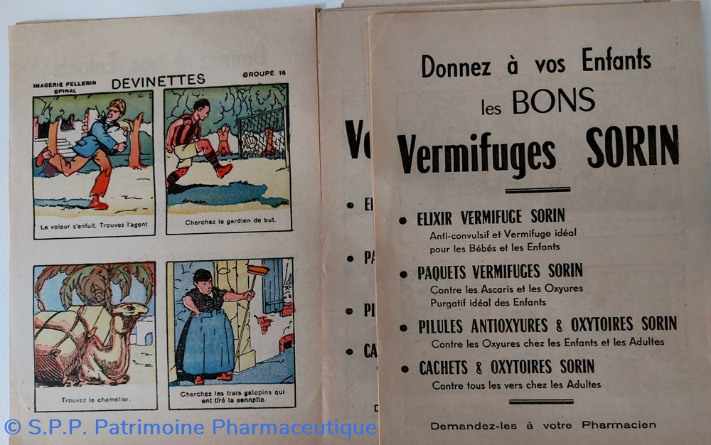 objets publicitaires devinettes vermifuge sorin