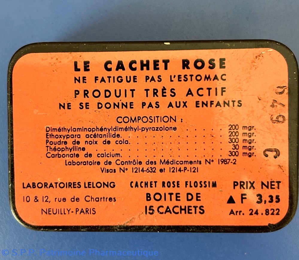 CACHETS ROSE FLOSSIM 2 science pharmacie cachets rose flossim