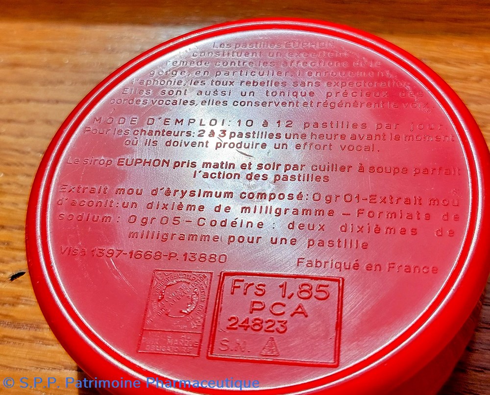 EUPHON ( Pastilles) 3 science euphon pastilles