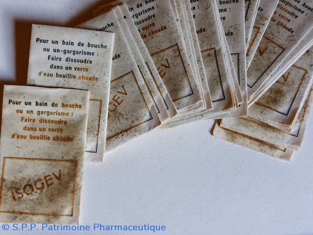 science pharmacie isogev bains de bouche gargarismes sachets
