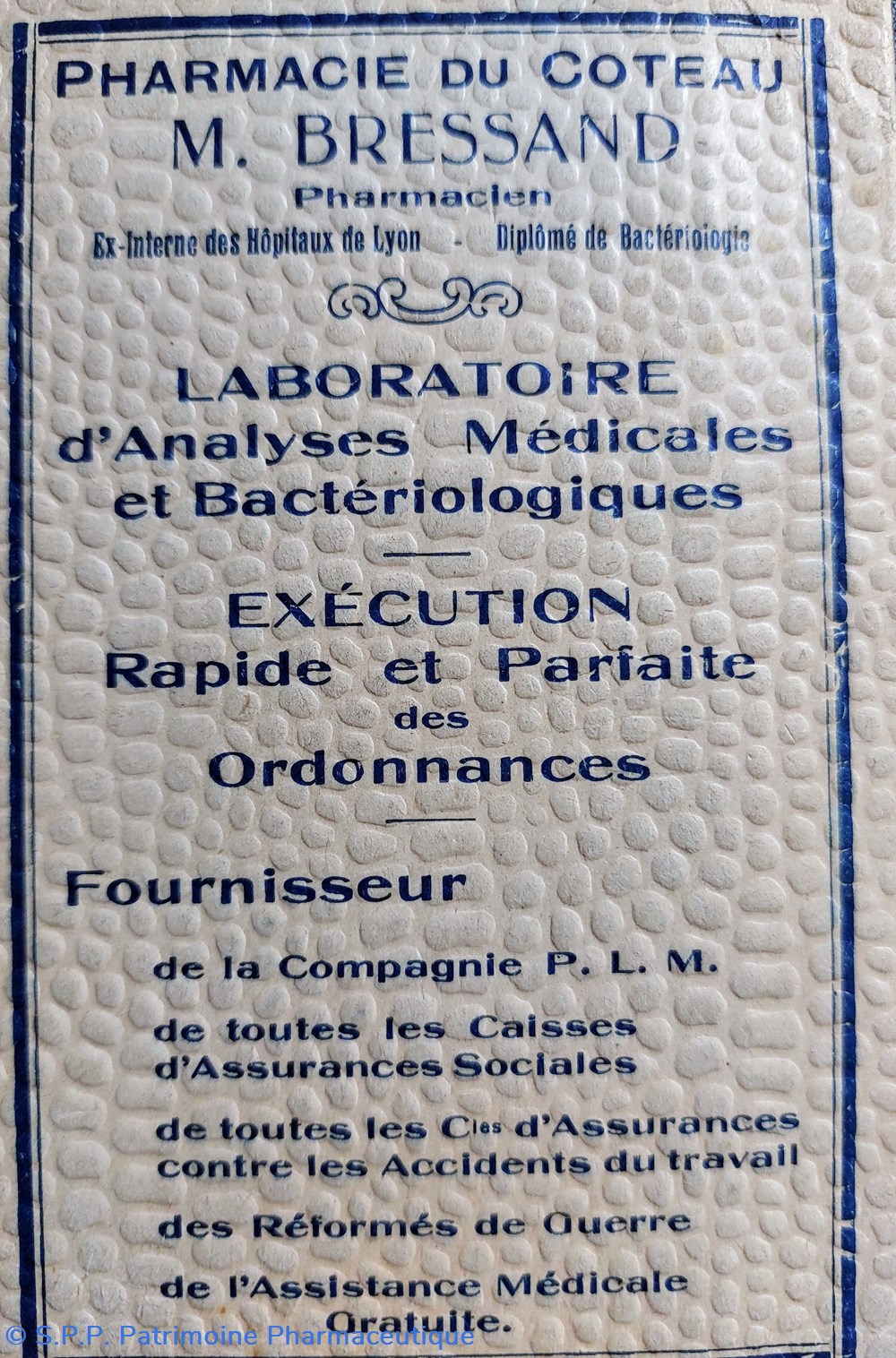 Porte documents médicaux M Bressand 3 objets publicitaires porte documents medicaux m bressand