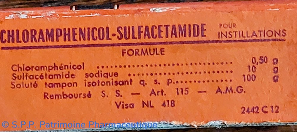 Chloramphénicol Sulfacetamide 10 ml CHIBRET 7 science pharmacie chloramphenicol sulfacetamide 10 ml chibret