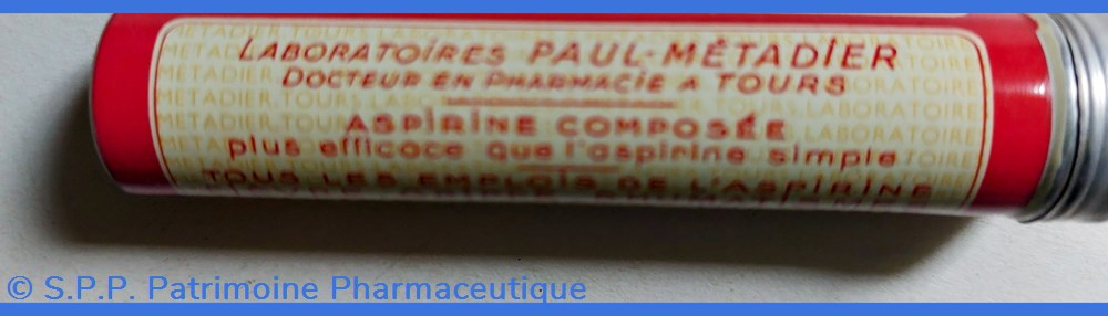 science pharmacie metaspirine syn metacyline