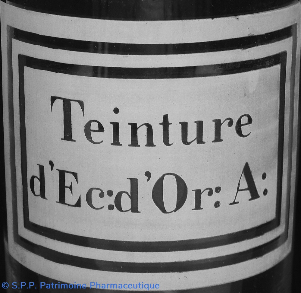 science flacon en verre petit modele etiquette blanche pharmacie ravasse