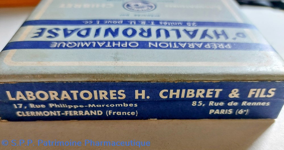science pharmacie preparation ophtalmique hyaluronidase