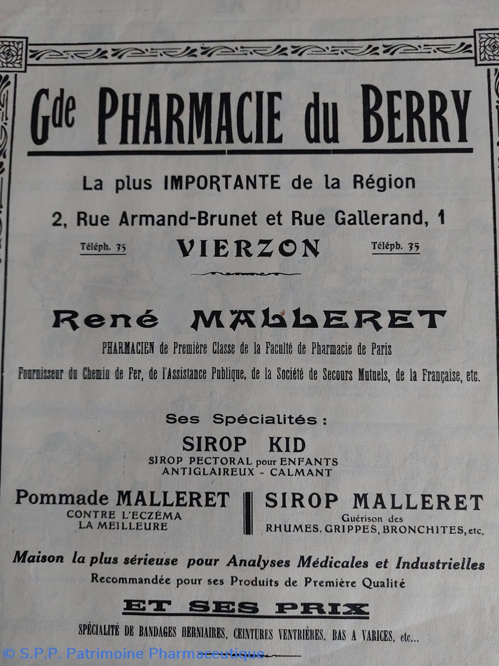 objets publicitaires histoires imagees gde pharmacie du berry