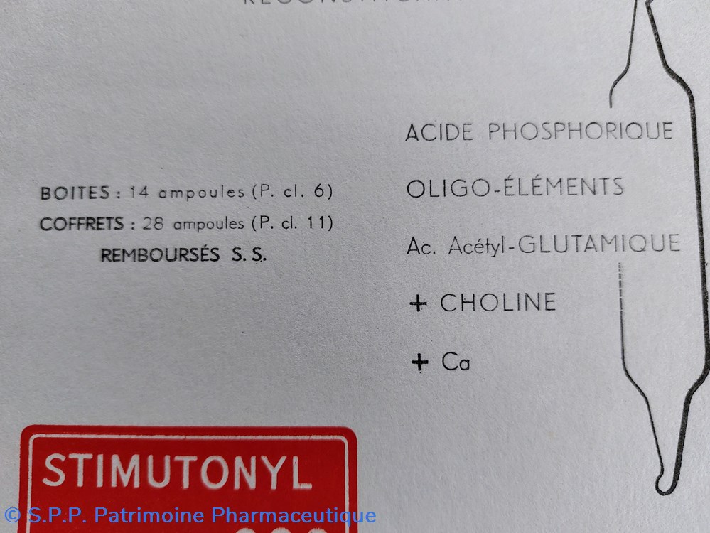 science pharmacie stimutonyl reconstituant ampoules