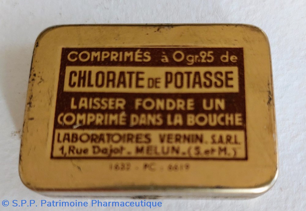 CHLORATE DE POTASSE ( Comprimés) 3 science chlorate de potasse comprimes