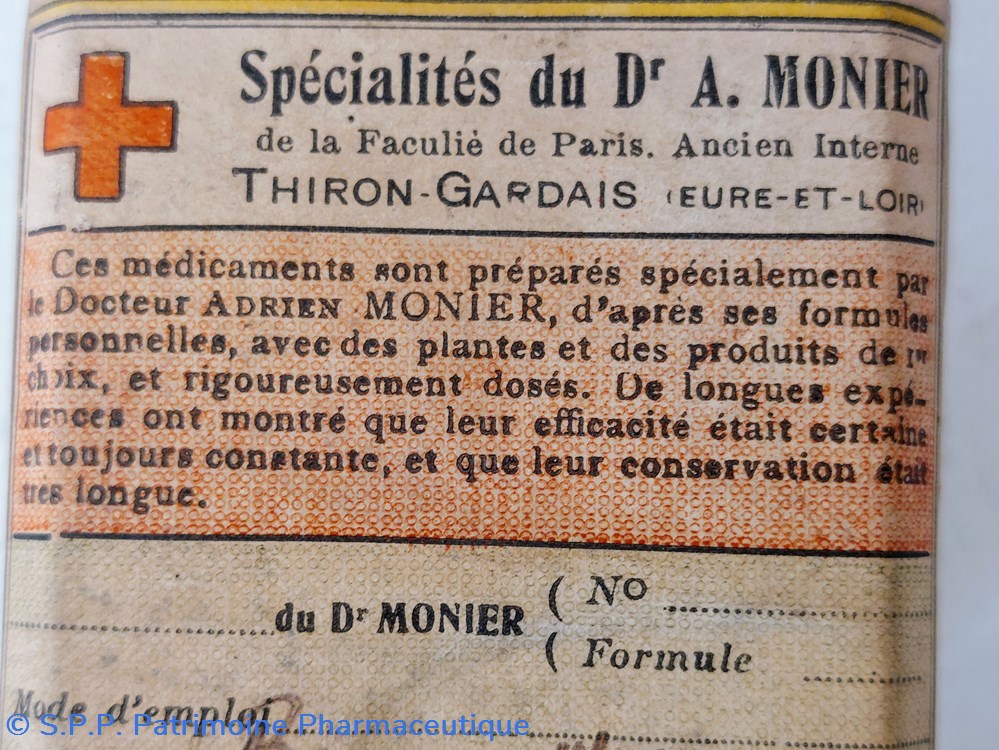 science pharmacie specialite du dr a monier flacon