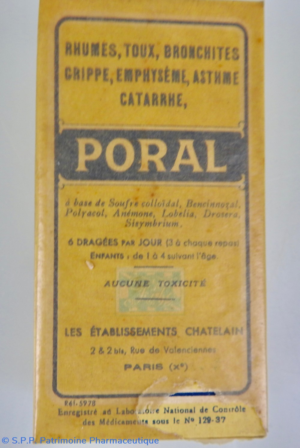 science pharmacie poral