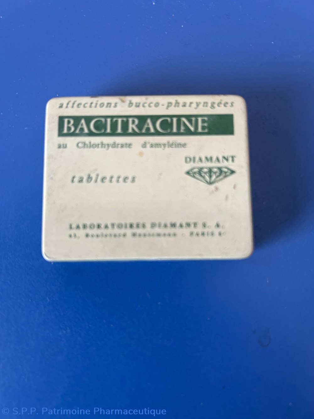 BACITRACINE Tablettes science pharmacie bacitracine tablettes