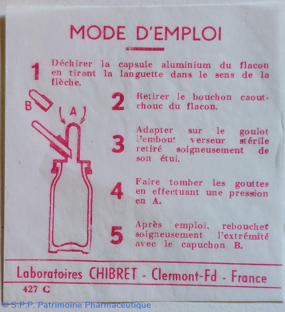 GOUTTES O. R. L.. CHIBRET Coffret de 3 formules 6 science pharmacie gouttes o r l chibret coffret de 3 formules