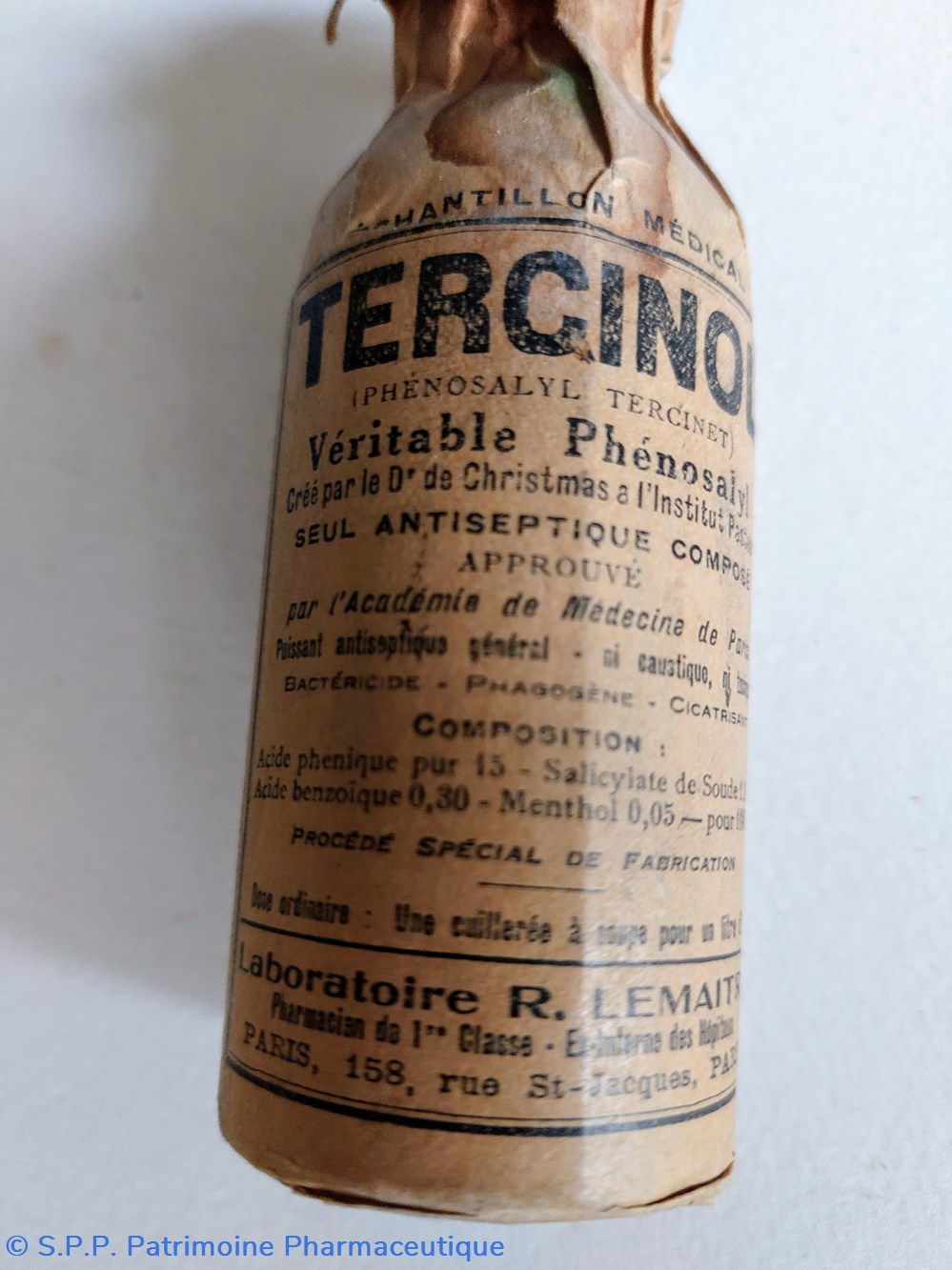 TERCINOL ANTISEPTIQUE science tercinol antiseptique