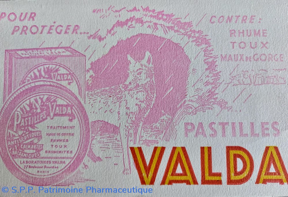 science pharmacie pastilles valda buvard