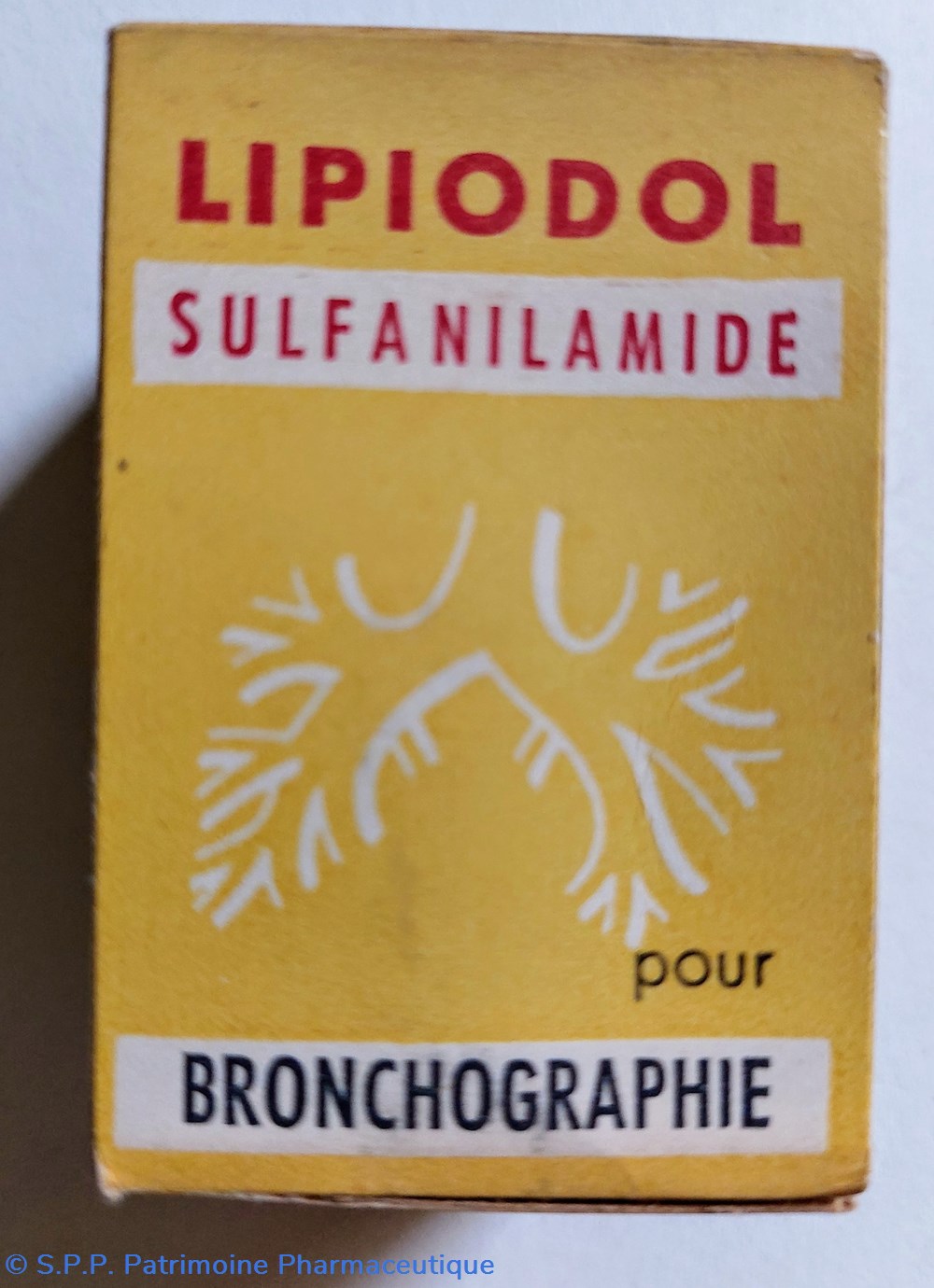 LIPIODOL SULFANILAMIDE 20 Cm3 science pharmacie lipiodol sulfanilamide 20 cm3