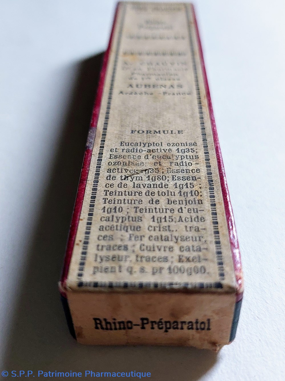 science pharmacie rhino preparatol tube chauvin
